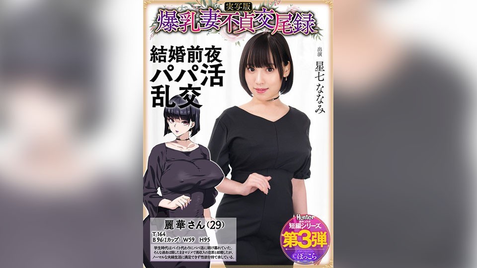 HNTRS-003 巨乳人妻出轨记录：新婚前夜包养狂宴真人版 星空奈奈美